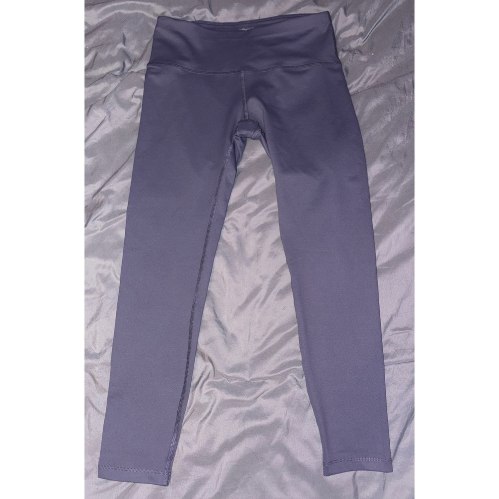 Layer8 Women's Dark Gray Quick Dry Ankle Crop‎ Active Leggings, Small